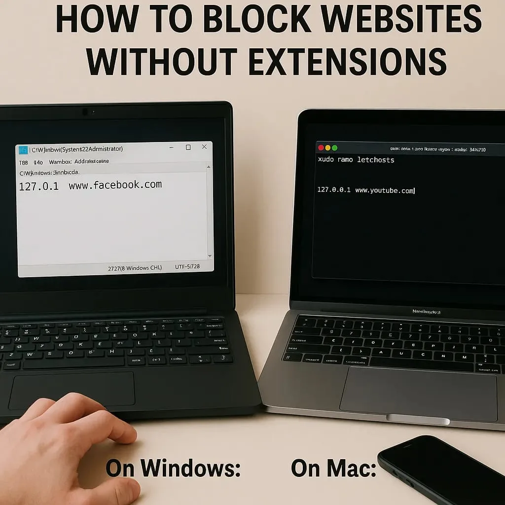 how to block websites on chrome