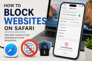 how to block websites on Safari